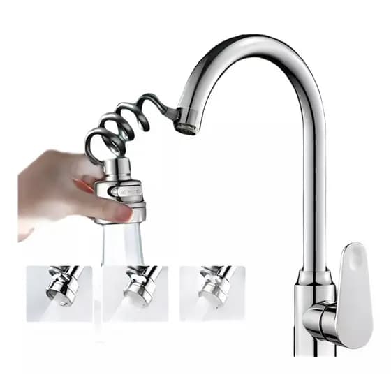 Bico Adaptador Para Torneira Universal C. Mangueira Extensor
