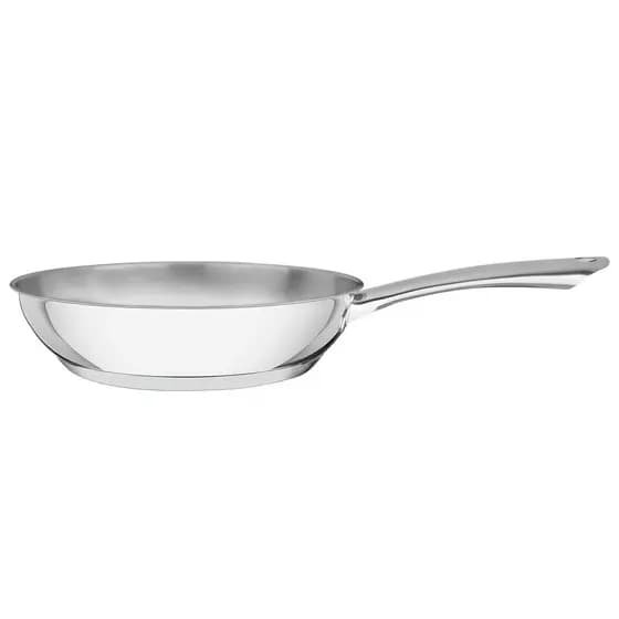 Frigideira de Indução Tramontina Una em Aço Inox com Fundo Triplo 24 cm 2,1 L