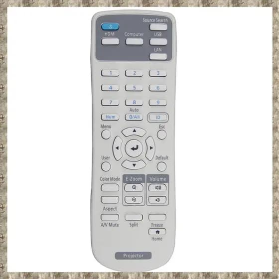(N 9 B R 1) Controle Remoto Do Projetor De Substituição 219863500 Para Epson BrightLink 725Wi/1485Fi , EX3280 , EX9230 , Home Cinema 880