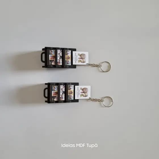 Kit 6 Chaveiros Carrinho de Publicações JW