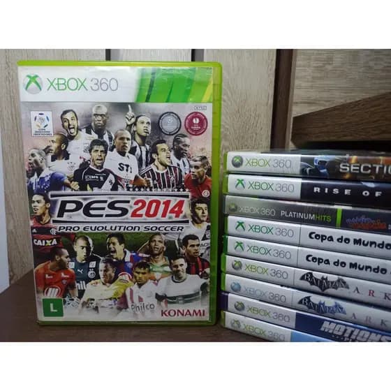 Jogo Pes 2014 Original para Xbox 360 - Midia Física
