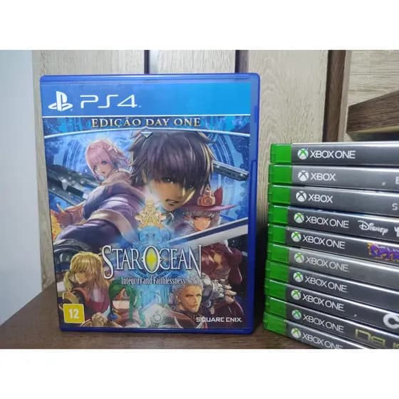 Jogo Star Ocean Integrity and F. Original Ps4 -Mídia Física
