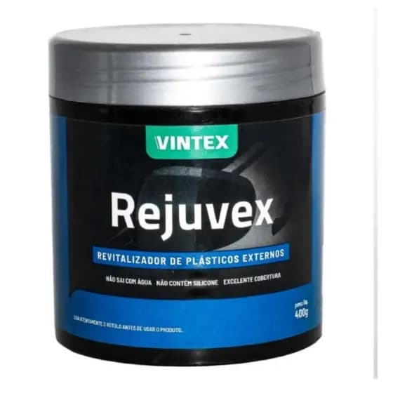 Vonixx Vintex Rejuvex Renova Restaurador Revitalizador De Plásticos P/ Carros e Motos Externos 400g