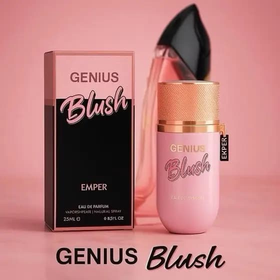 Perfumes Árabe Genius Blush -Emper 100ml -Eu de Parfum