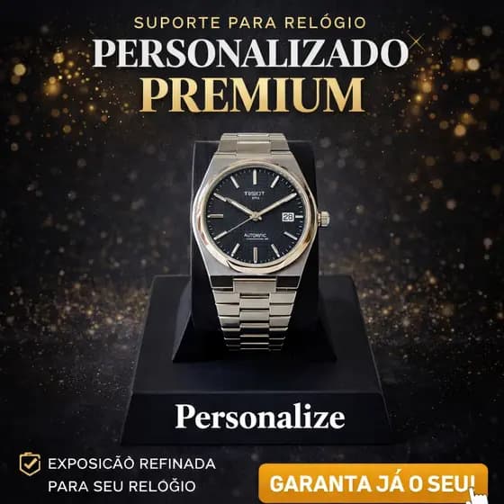 Suporte para Relógio Porta Relógio Base Expositora Personalizada Display Relógio