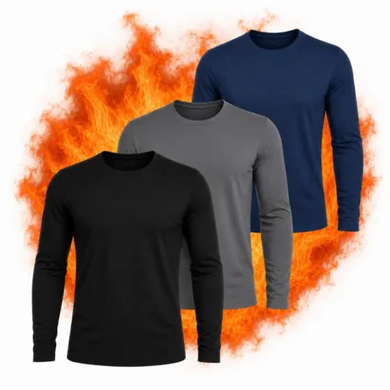 Camiseta Termica Inverno Peluciada Flanelado Camisa Térmica Segunda Pele Blusa Frio Inverno