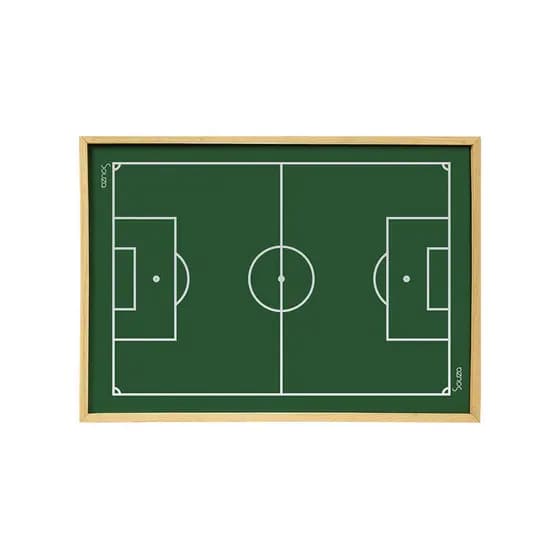 Campo Tabuleiro de Futebol Botão 90x60 Pinus Natural