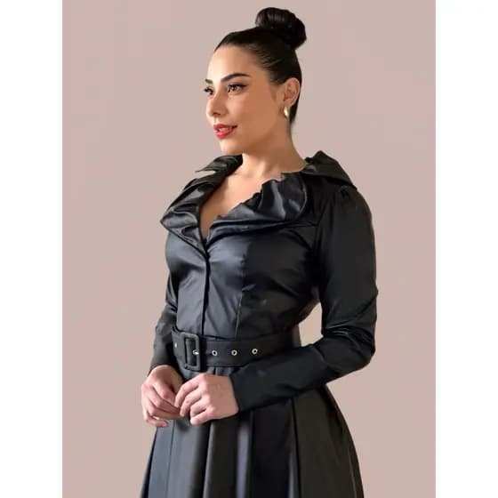 Vestido MÍDI Corino - Elegante estiloso e moderno - Prego