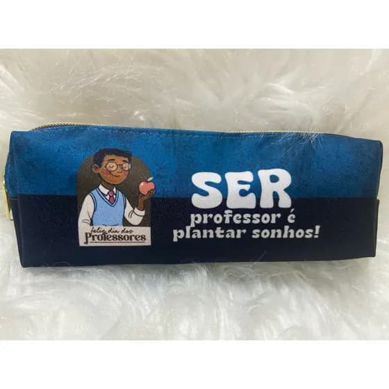 Estojo Slim - Estojo luxo professor - presente dia dos professores