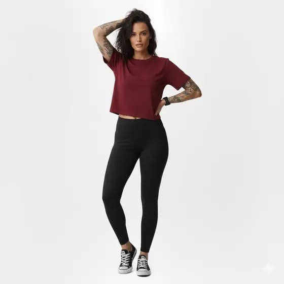 Camiseta Feminina T Shirt Básica Lisa Casual Confortável | Blusa Feminina Vinho Bege Preto P M G GG