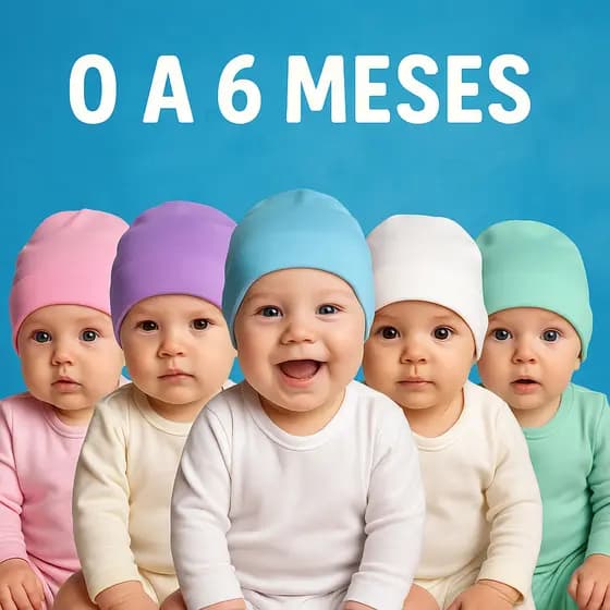 Touca De Frio Bebê Gorro 0 6 Meses Boina Menino Menina Unissex Forrada Acessório Infantil Brinquedo