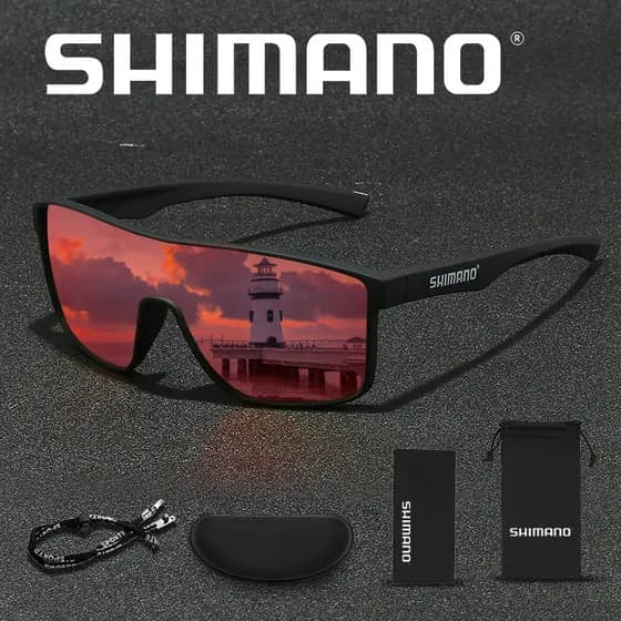 Conjunto De Óculos De Sol Polarizados SHIMANO UV400 Para Aventura , Esportes Ao Ar Livre , Homens , Mulheres , Pesca , C
