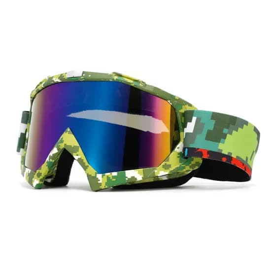KAM Óculos Vintage Para Motocross , À Prova De Vento Motocicleta , Proteção Os Olhos , Dirt Bike , ATV MX
