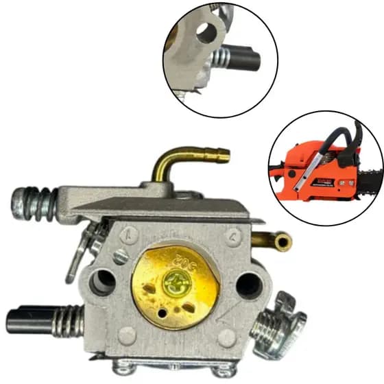 Carburador Motosserra 45cc 55cc 58cc Toyama Vulcan Tekna Carbon Fak Lynus Vonder Gamma