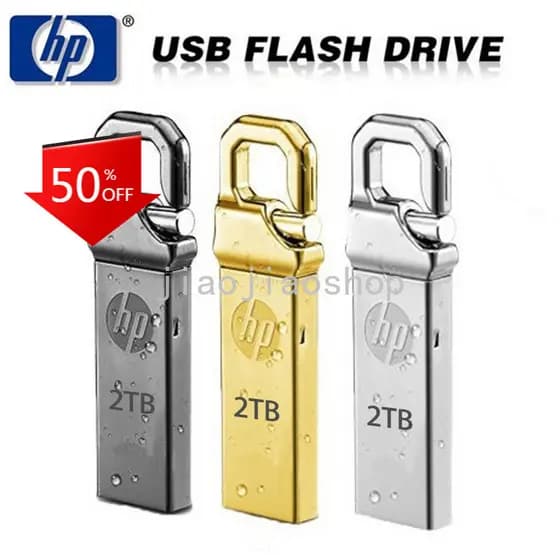 Metal Flash Drive À Prova D'água 2TB USB 3.0 pen drive De Alta Velocidade
