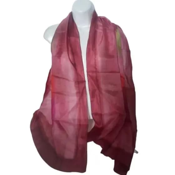 echarpe lenço indiano 100%seda importados