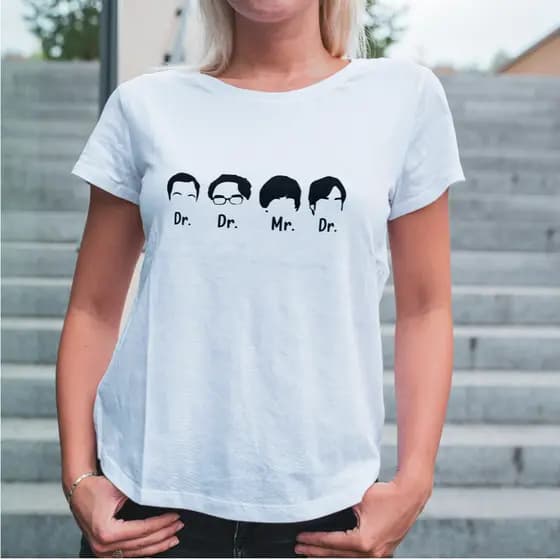 Camiseta THE BIG BANG THEORY