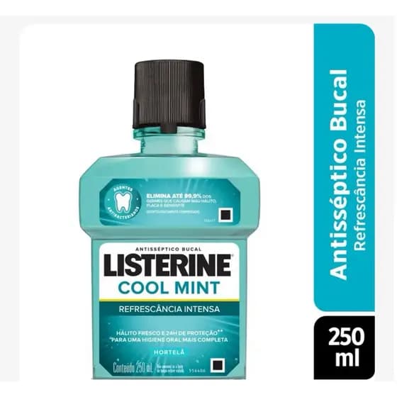 Solucao Bucal Listerine Cool Mint 250ml