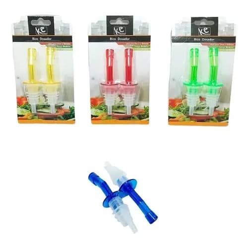 Bico Dosador com Tampa Kit com 2 unidades Envio Imediato