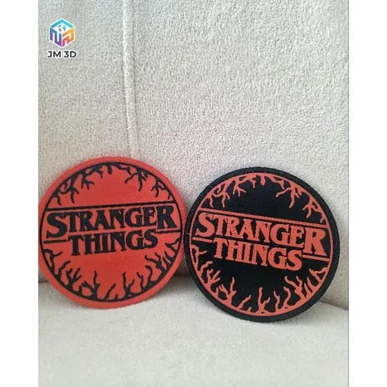 Porta Copos Decorativo Stranger Things – Unidade Premium