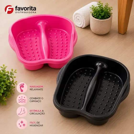 Bacia De Pés -- Pedicure e Manicure - Spa - Limpeza E Relaxamento TOY