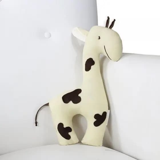 Almofada Decorativa Girafa Palha infantil