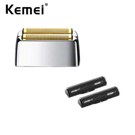 Kemei TX5 Cabeçote De Barbear De Substituição Da Lâmina Para Barbeador Elétrico Masculino KM-TX5 Rede De Lâminas Peças Originais Barba