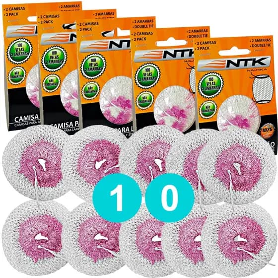 Kit 10 Camisinhas camisas para lampião de duas amarras Ntk