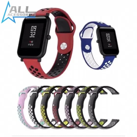 Pulseira Smartwatch Relógio Esporte De Silicone 20mm Flexivel