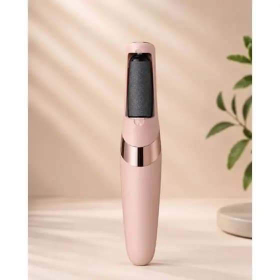 Lixa Elétrica para Pés USB Recarregável B-MAX – Esfoliador Removedor de Calos com 2 Velocidades e 2 Rolos