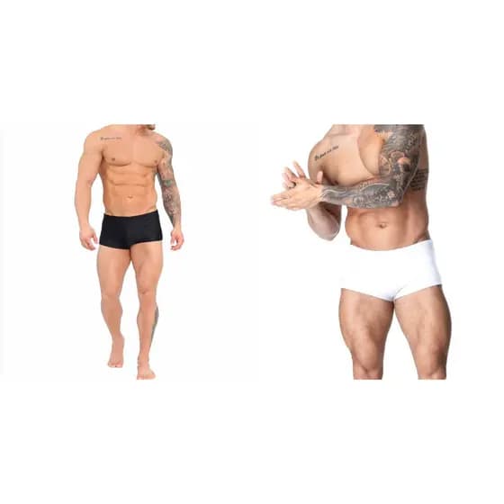 Sunga Masculina Boxer kit 2 Sungas Premium com Proteção UV+50