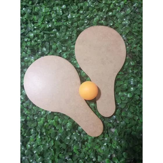 Kit Raquetes em MDF Lembrancinha para Aniversário