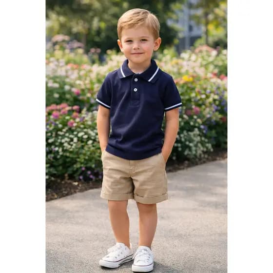 Camisa Polo ou Body Polo - Infantil