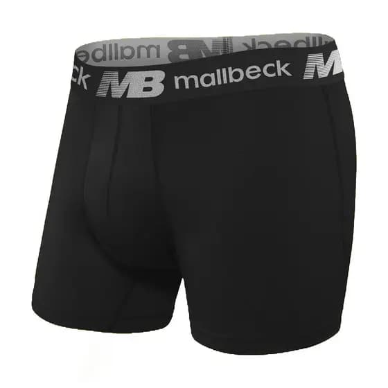 Cueca Box Boxer MALLBECK Elástica Confortável Forro 100% Algodão.