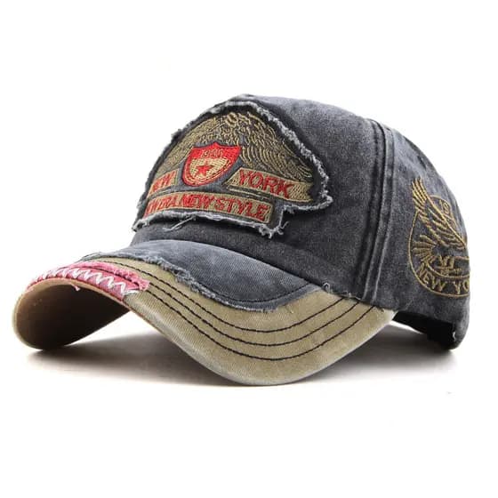 Verão Novo Boné De Beisebol Moda Masculina Bordado Pentagrama Carta Bonés Masculino Casual Algodão Designer Hip Hop Chap
