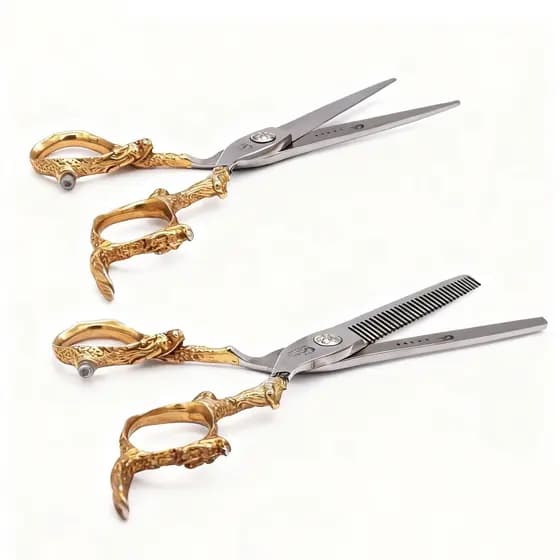 Tesoura UMI Dragão Tesoura de Corte De Cabelo Profissional Umi Dragão Tesoura de Corte Dragão