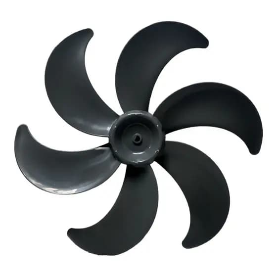Hélice Para Ventilador Britânia 30cm 6 Pás Cinza Escuro B30 Bvt30 Protect Ventus 30 Six Turbo