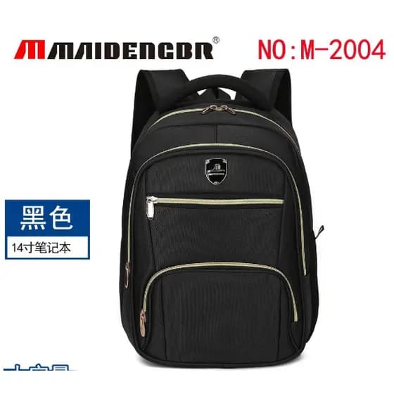 Maideng original Mochila Masculina Feminina Escolar A Prova D'água Bolsa Leve Reforçada e Resistente Ideal M-2004