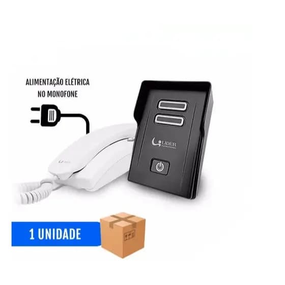 Interfone Residencial Lider Lr-570 Smart Alimentação Interna