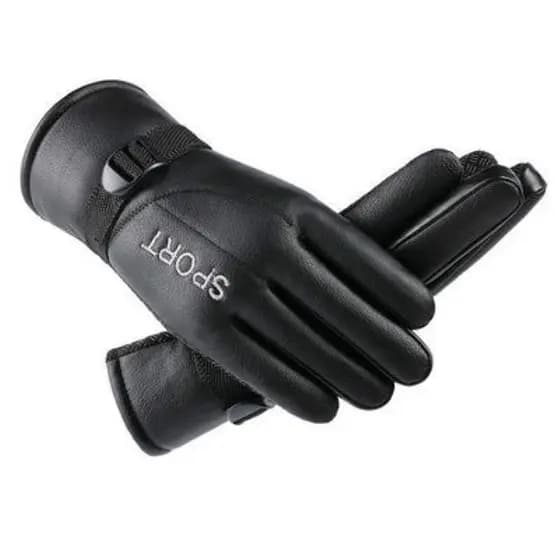 Luva Moto Couro Inverno Resistente Luva Motoboy Luva Motociclista Resistente