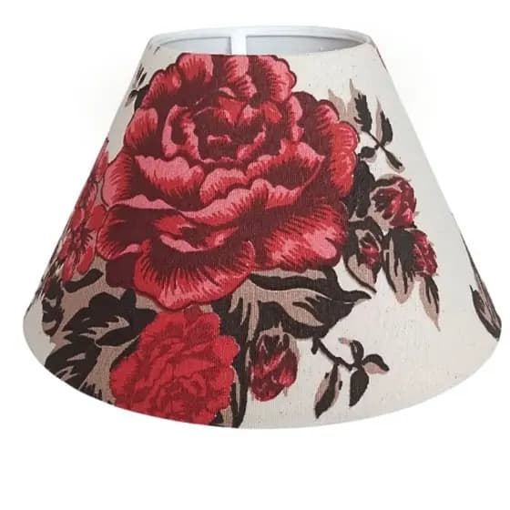 CÚPULA PLASTICA PARA ABAJUR DE MESA