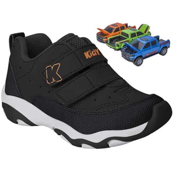 Tenis Infantil Menino Velcro Tênis Infantil Masculino Kidy