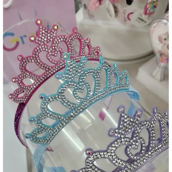 Tiara Coroa de Princesa leve