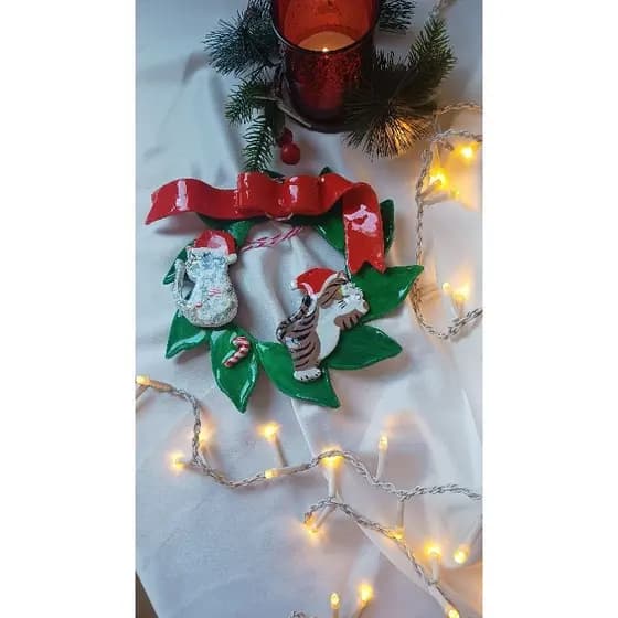 Guirlanda de natal pets personalizada