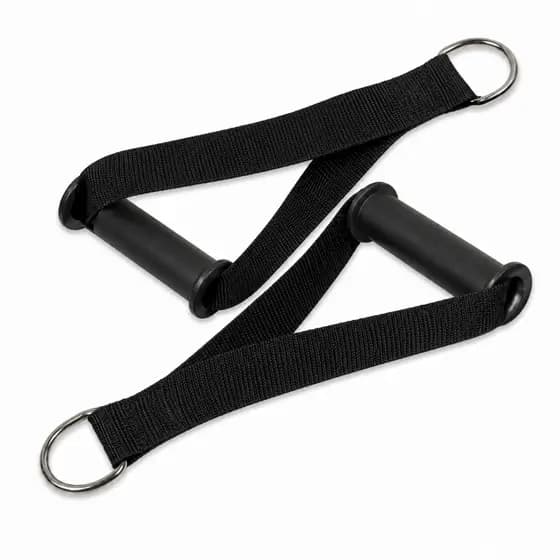 Puxador De Mão Alça Para Cross Over Pilates Remada Academia