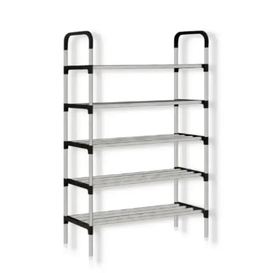 ESTANTE ORGANIZADORA MULTIUSO 5 PRATELEIRAS SAPATEIRA MODULAR 15 PARES LAVANDERIA RACK MULTIUSO BPORTA CALCADOS BRINQUED