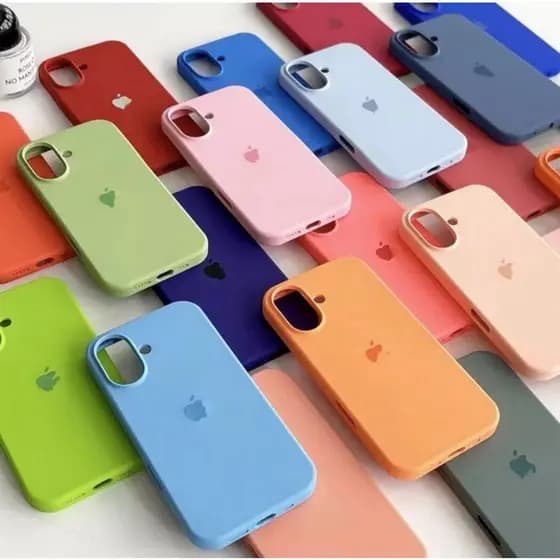 Capa Capinha Case Iphone 16 Silicone Várias Cores e Modelos Excelente Qualidade