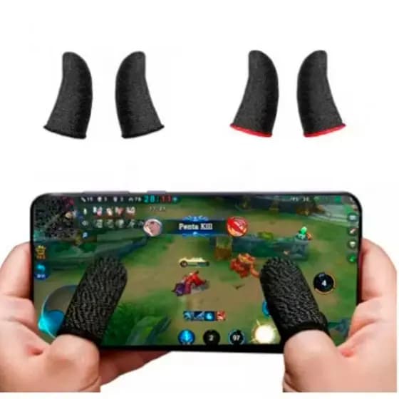 1 Par Luva De Dedo Gamer Call Of Duty Pubg Free Fire