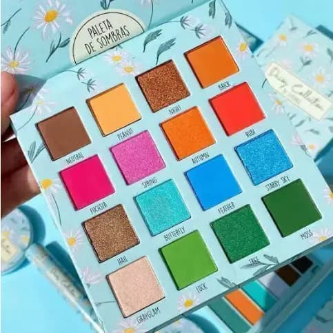 PALETA DE SOMBRAS DAISY COLLECTION BY LUISANCE