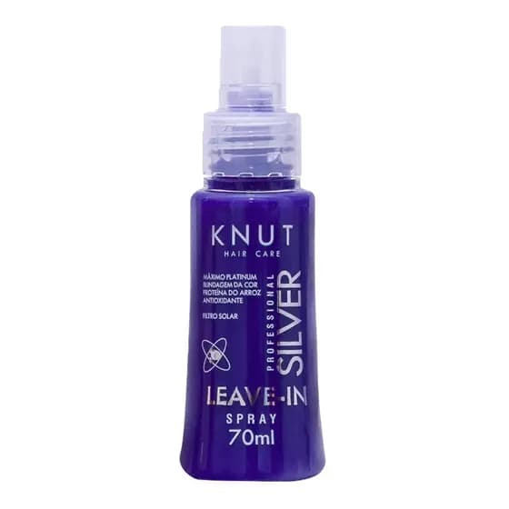 Leave-in Spray Knut Silver Cisteine - Platinado Perfeito 70ml